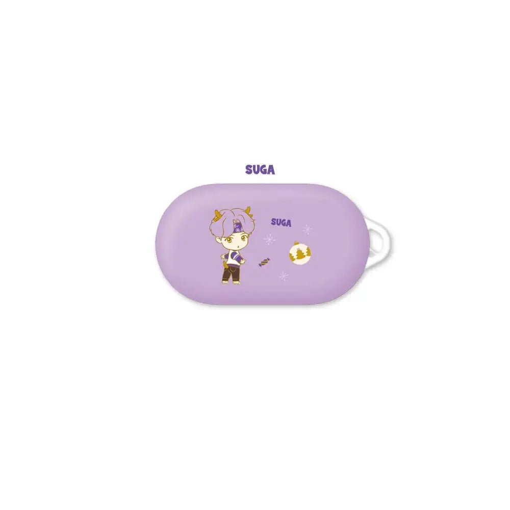 BTS - TinyTAN Purple Holidays Galaxy Buds Case - BTS - Accessories - Harumio