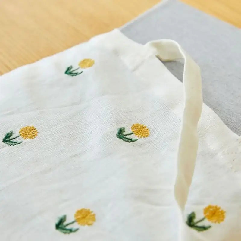 Korean L Dandelion - Tote Bag - Modern House - Tote Bags - Harumio
