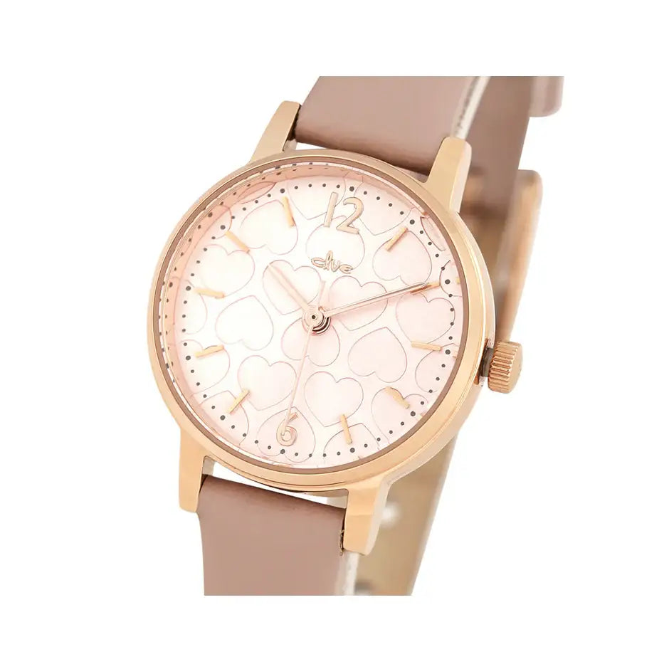 CLUE - Sweet Love Indi Pink Leather Watch - CLUE - Watches - Harumio