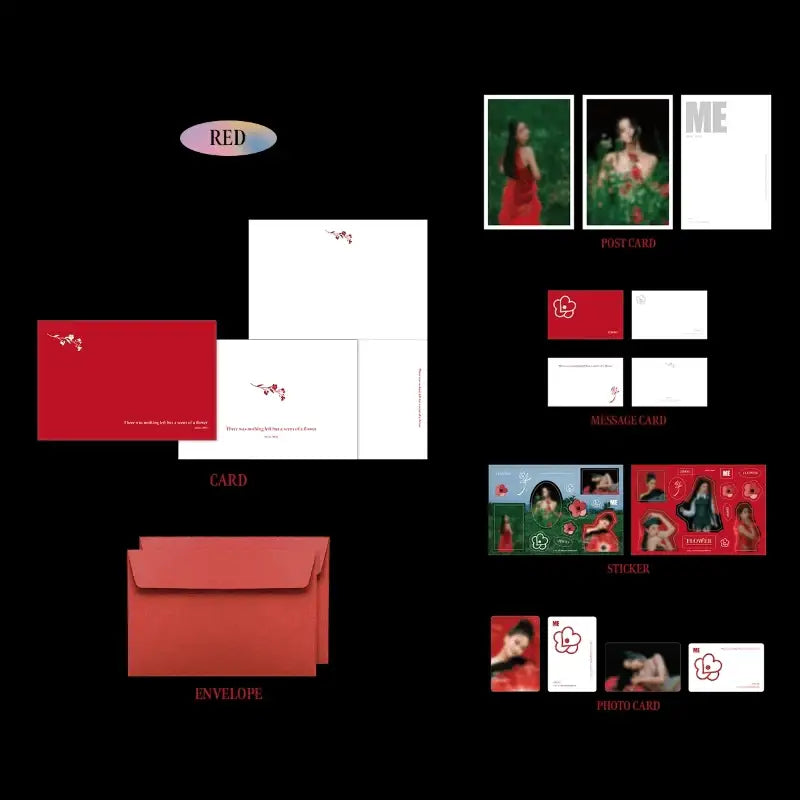 BlackPink Jisoo - Me - Photo Letter Set - BlackPink - Photo Set - Harumio