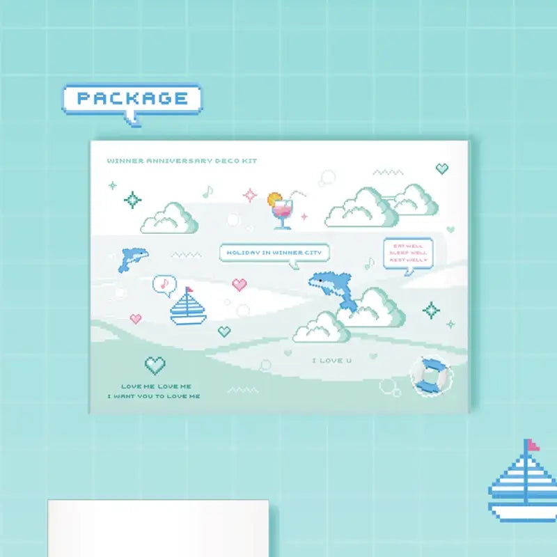 WINNER - 8th Anniversary - Deco Kit - WINNER - Stationeries - Harumio