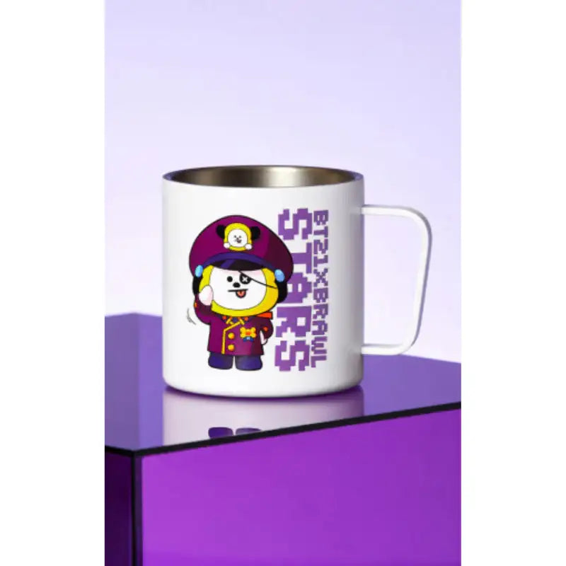 BT21 x Brawl Stars - Stainless Steel Mug - BT21 - Home & Living - Harumio