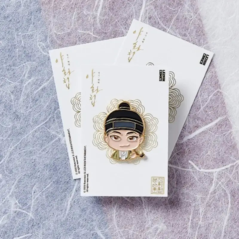 Painter of the Night - Official Goods - Badges - Byeonduk & LEZHIN - Accessories - Harumio