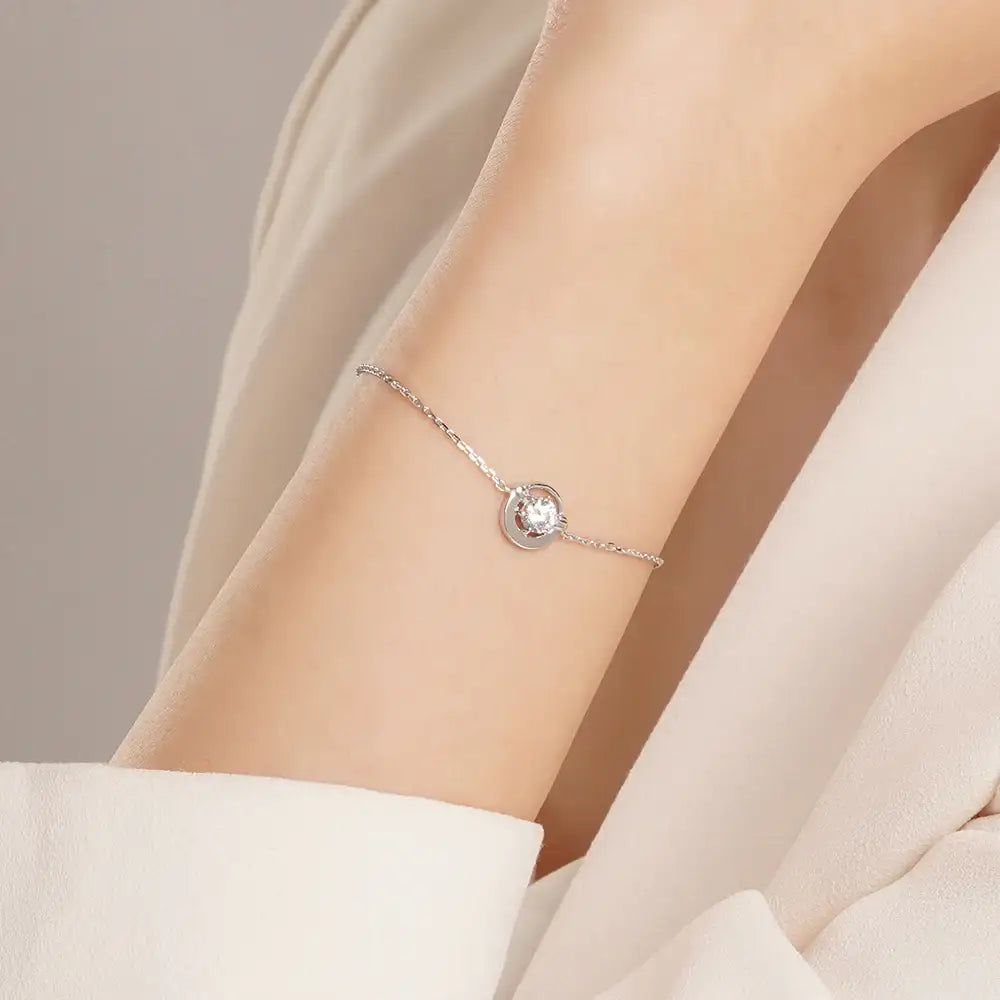 OST - Lucky Lock Horseshoe Silver Bracelet - OST - Jewelry - Harumio