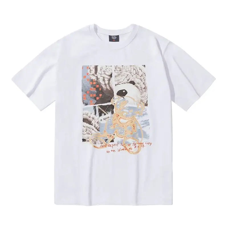 NCT Dream x Teddy Island - Collage Teddy T-shirts - Teddy Island - T-shirts - Harumio