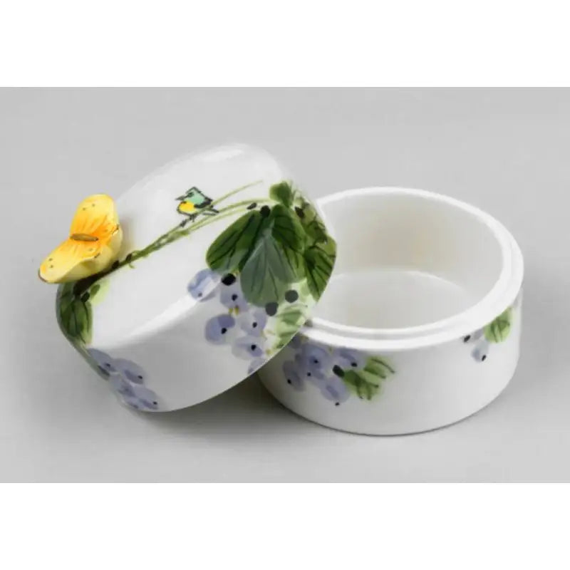 HK Studio - Hand Painted Grape Musical Jewelry Box - HK Studio - Music Box - Harumio