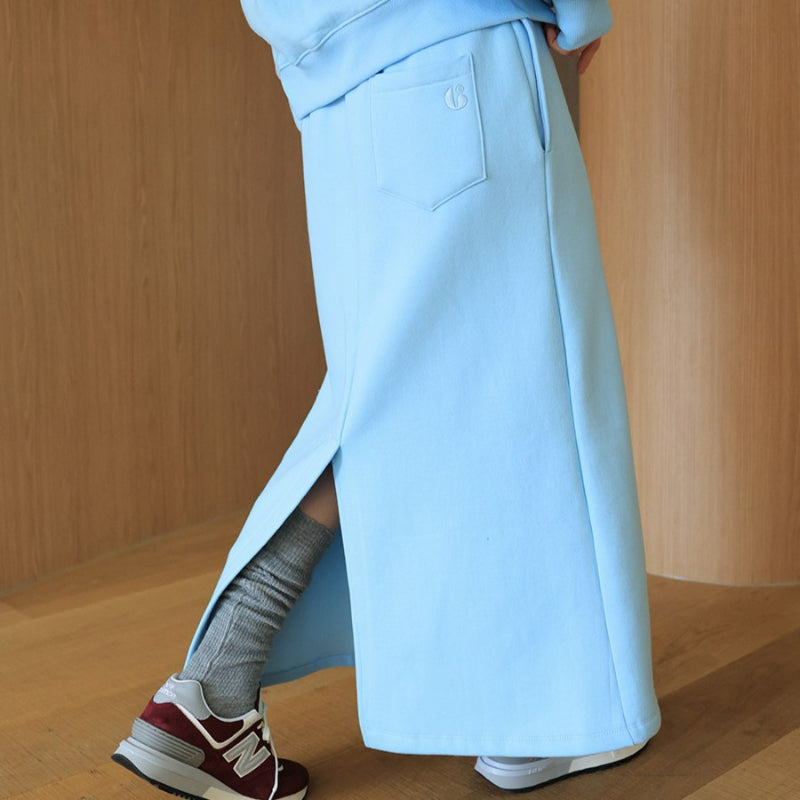 3CE STYLENANDA - Color Point Brushed Banding Skirt