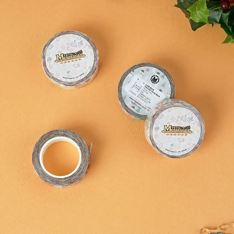 Mystic Messenger - Gold Glitter Masking Tape - Mystic Messenger - Accessories - Harumio