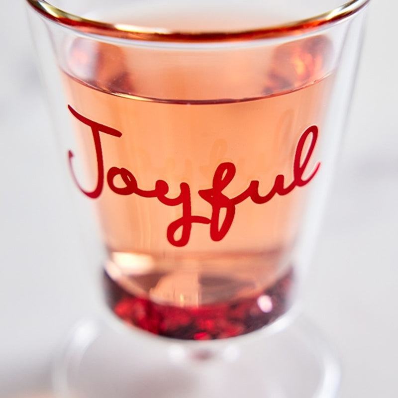 Korean Winter Story - Double Flake Heat Resistant Glass Goblet