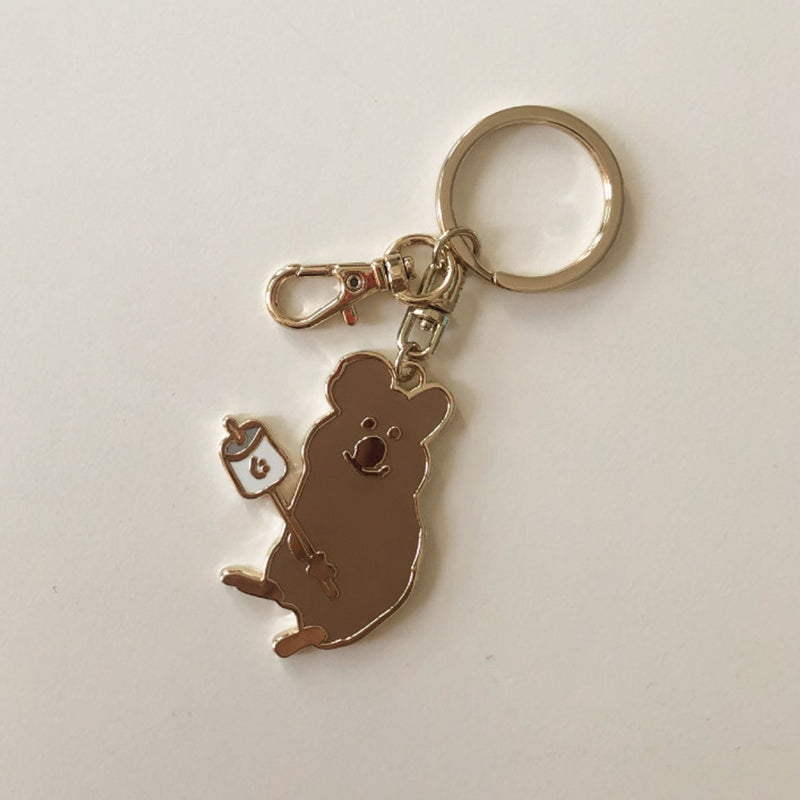 Dinotaeng - S`more Quokka Keyring
