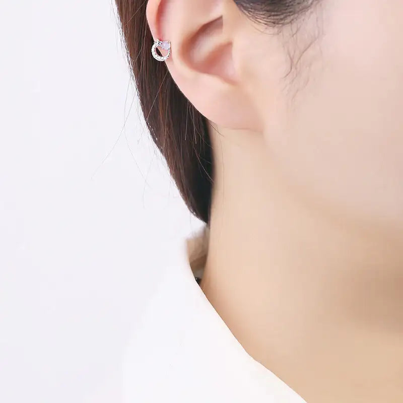 CLUE - Universe Unbalanced Ear Pierce - CLUE - Jewelry - Harumio