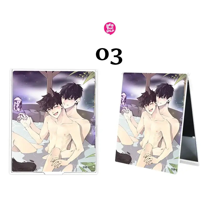 Wild City - Folding Square Mirror - Webtoon Shop - Mirrors - Harumio