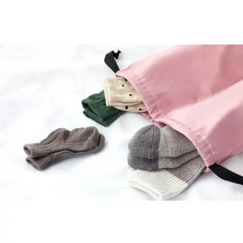Iconic - Pink Split Pouch - Iconic - Bags - Harumio