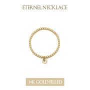 CLUE - 14K Gold Filled Eternal Tanzanite Stone Heart Bracelet - CLUE - Jewelry - Harumio