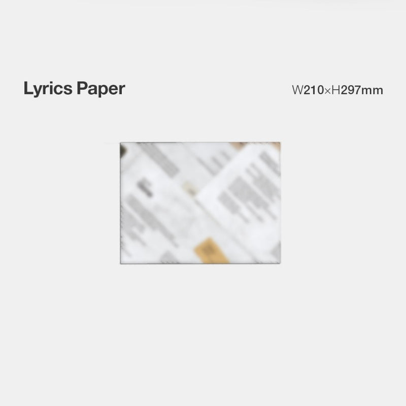 Blackpink Rosé - First Single Album : -R-