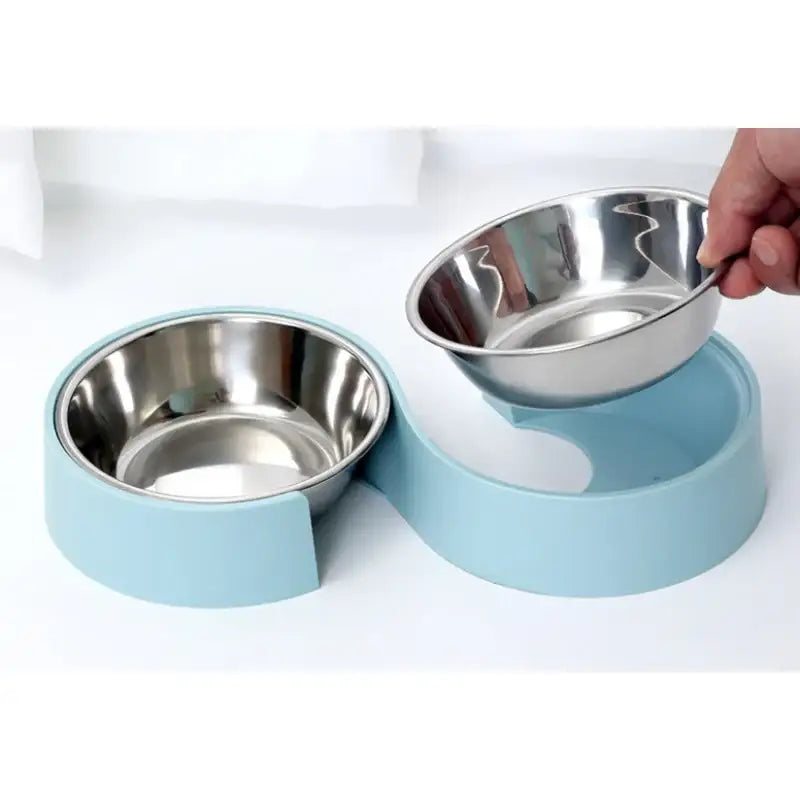 Yog!ssw - Pet Infinity Dual Bowl - Jungle Monster - Pet - Harumio