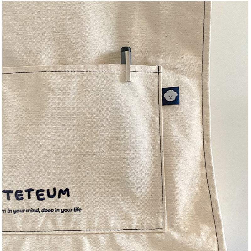 Teteum - Navy Stitch Bag - Teteum - Bags - Harumio