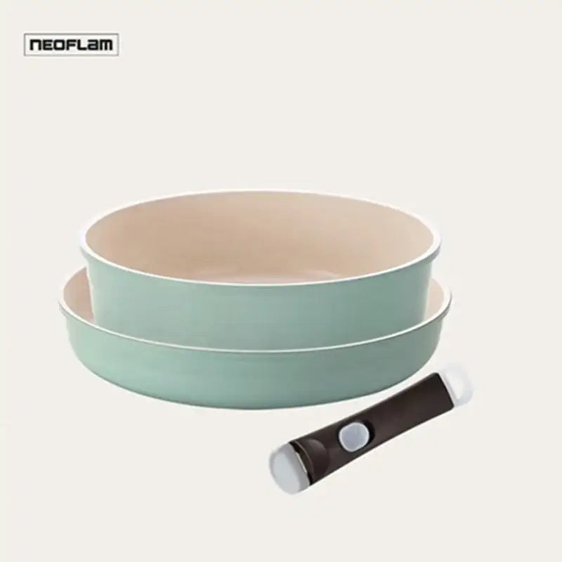 Neoflam Midas Detachable Handle Cookware Set Harumio
