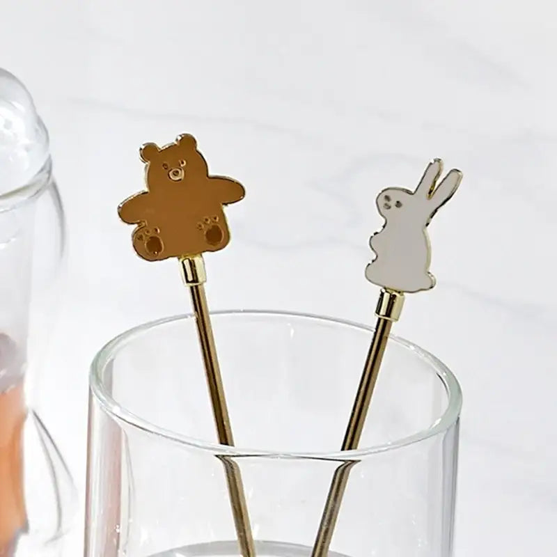 Korean Little Buddy - Teaspoon / Teafork - Modern House - Tableware - Harumio
