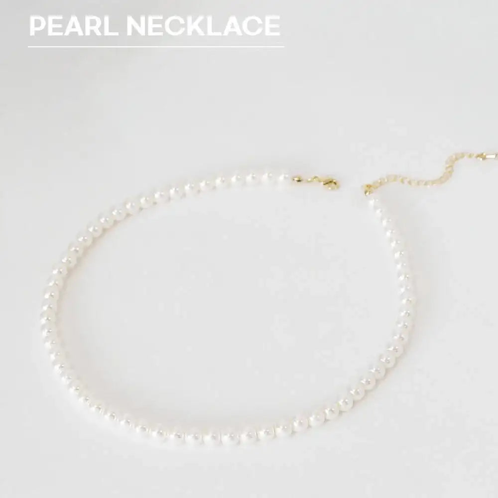 OST - Glass Pearl Necklace - OST - Jewelry - Harumio