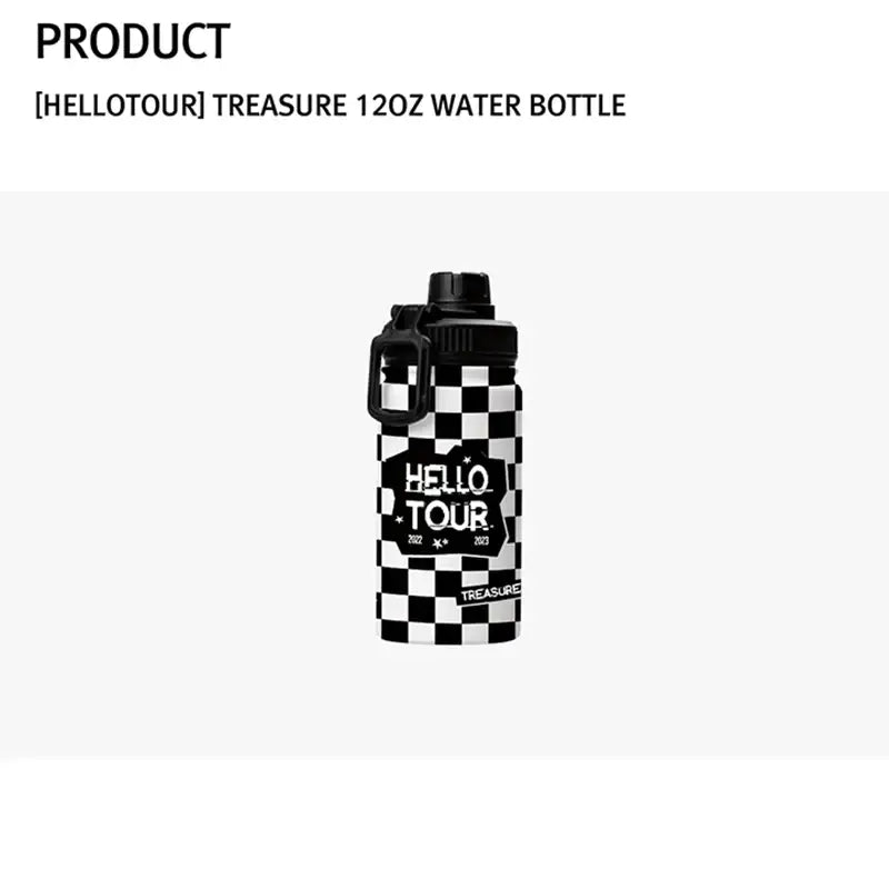 TREASURE - HELLO Tour - 12oz Water Bottle - TREASURE - Water Bottle - Harumio