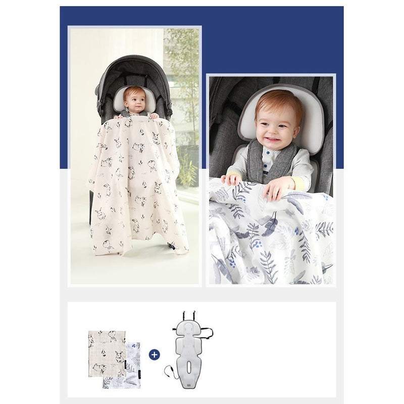 Elava - Stroller Ventilation Sheet & Blanket Set