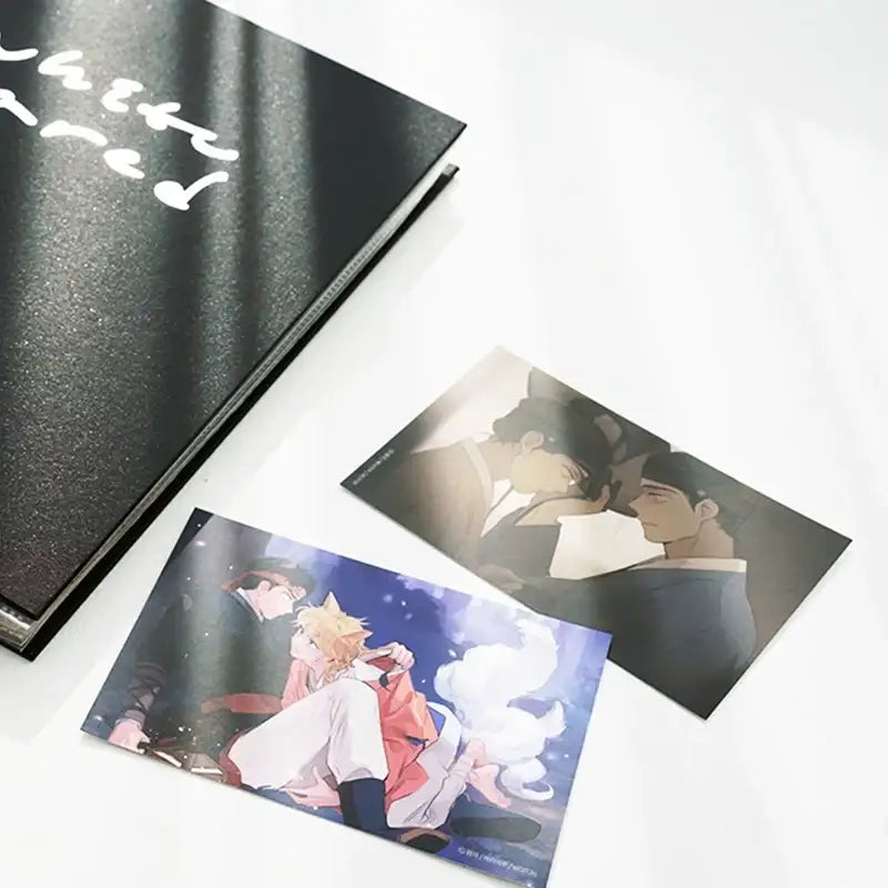 White Eared Artist x MOFUN - Collect Binder And Postcard Set - MOFUN - Accessories, Stationery - Harumio