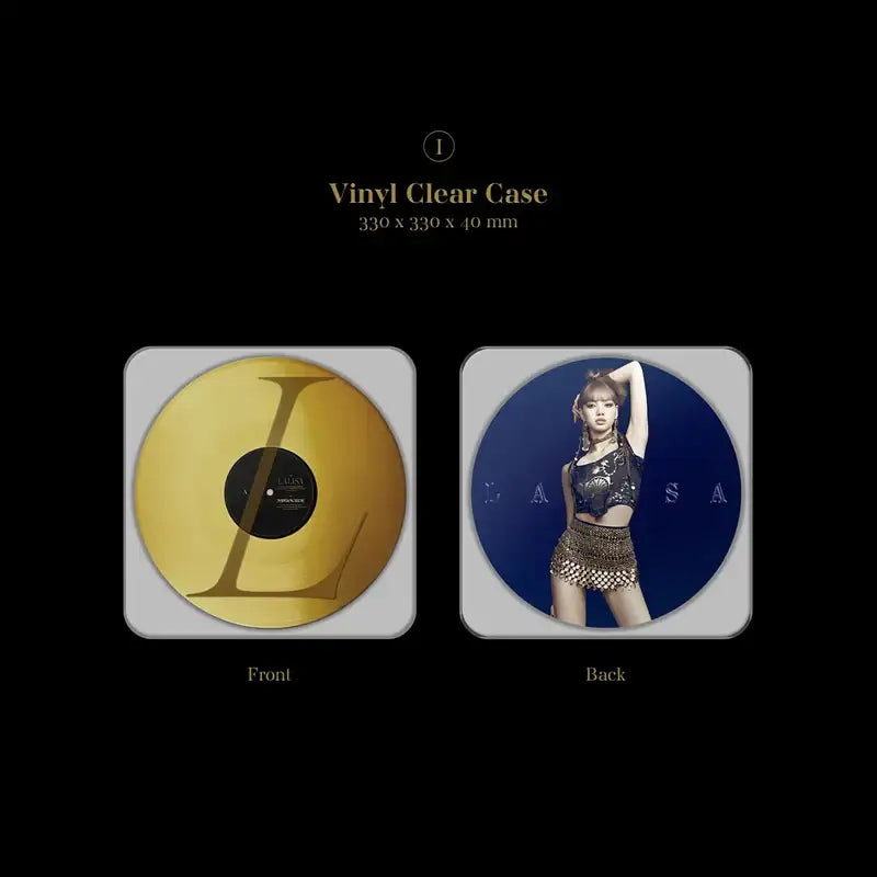 LISA - LALISA Gold Vinyl LP [Special Limited Edition] - LISA - LP Vinyl - Harumio