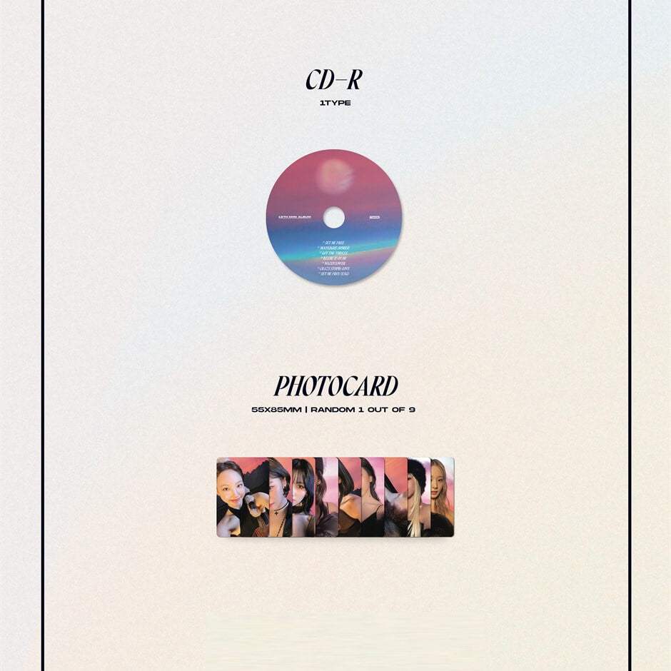 TWICE - READY TO BE : 12th Mini Album (Digipack Version) - TWICE - Album - Harumio