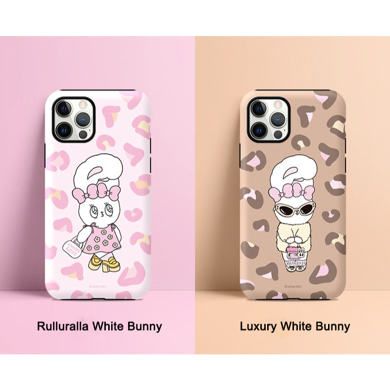 Esther Bunny - Guard Up Phone Case - Leopard Print Series (iPhone)
