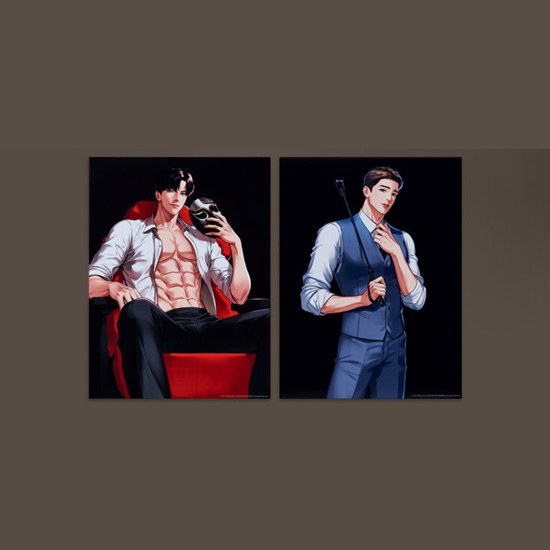 BJ Alex - Backlit Poster - Lezhin - Posters - Harumio