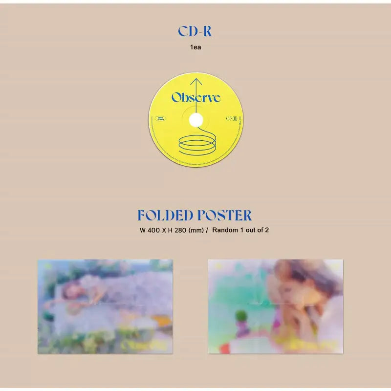 Baek A Yeon - 5th Mini Album - Observe - Eden Entertainment - Album - Harumio
