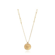 CLUE - C Collection Vintage Coin Mix Chain Silver Necklace - CLUE - Jewelry - Harumio