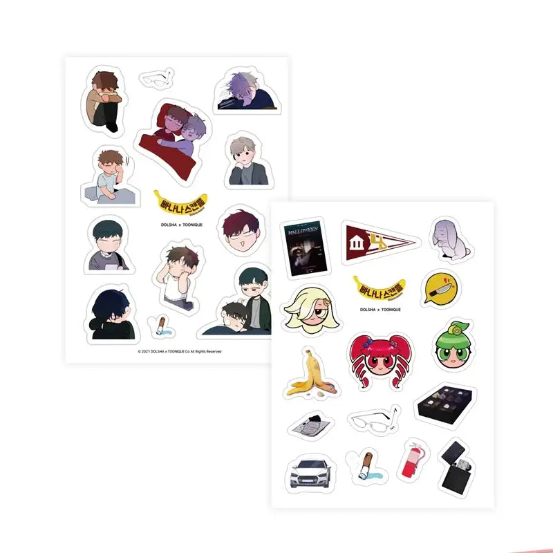Banana Scandal - SD/Prop Sticker Set - Toon!que - Accessories - Harumio