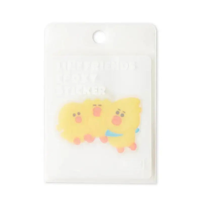 Line Friends - Sally & Friends Epoxy Sticker (Type 12) - Line Friends - Stickers - Harumio