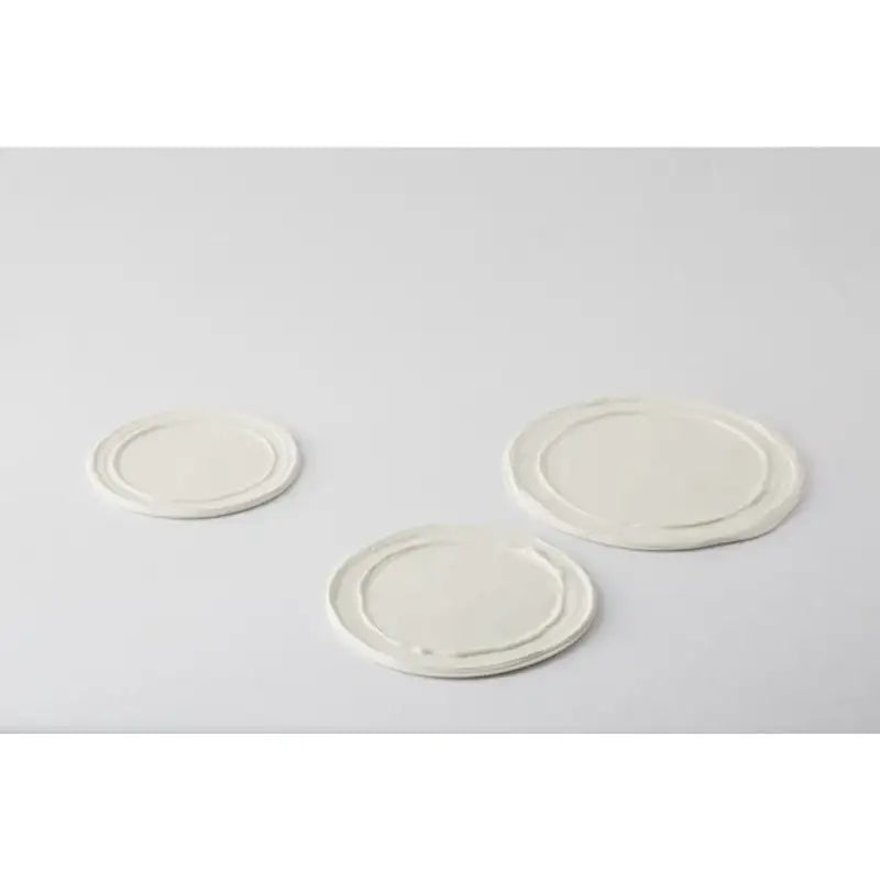 Chaora - White Memories Round Plate - Chaora - Tableware - Harumio