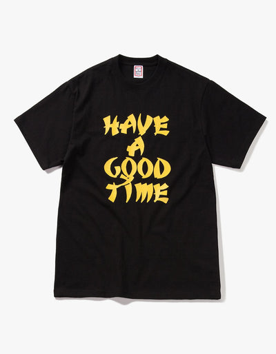 have a good time - Karate Logo Short Sleeve T-shirt - Black