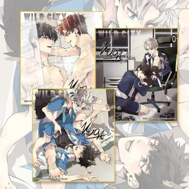 Wild City - Illustration Colored Paper - Webtoon Shop - Illustration Papers - Harumio