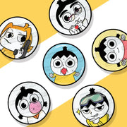 Don't Let Go of the Mental Rope - Acrylic Toon Socket - Webtoon Shop - Griptoks - Harumio
