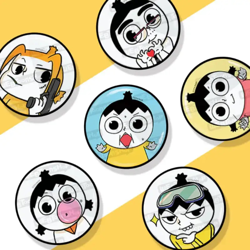 Don't Let Go of the Mental Rope - Acrylic Toon Socket - Webtoon Shop - Griptoks - Harumio
