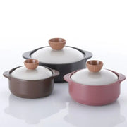 Neoflam - Valley Rose Hot Pot Set Of 3 - Neoflam - Hot Pot - Harumio