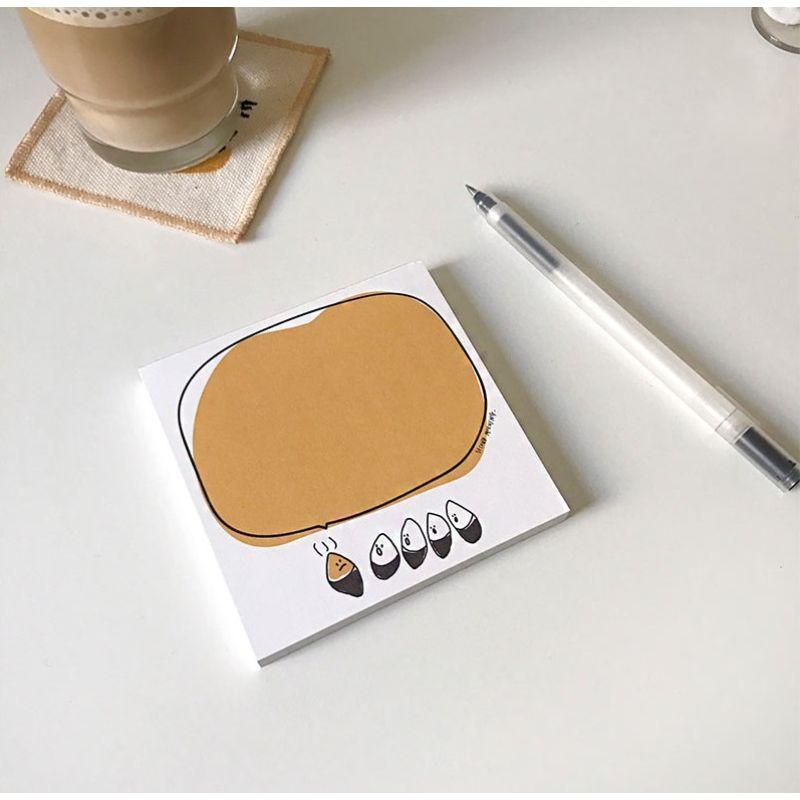 Second Morning - Rice Cake Memo Paper