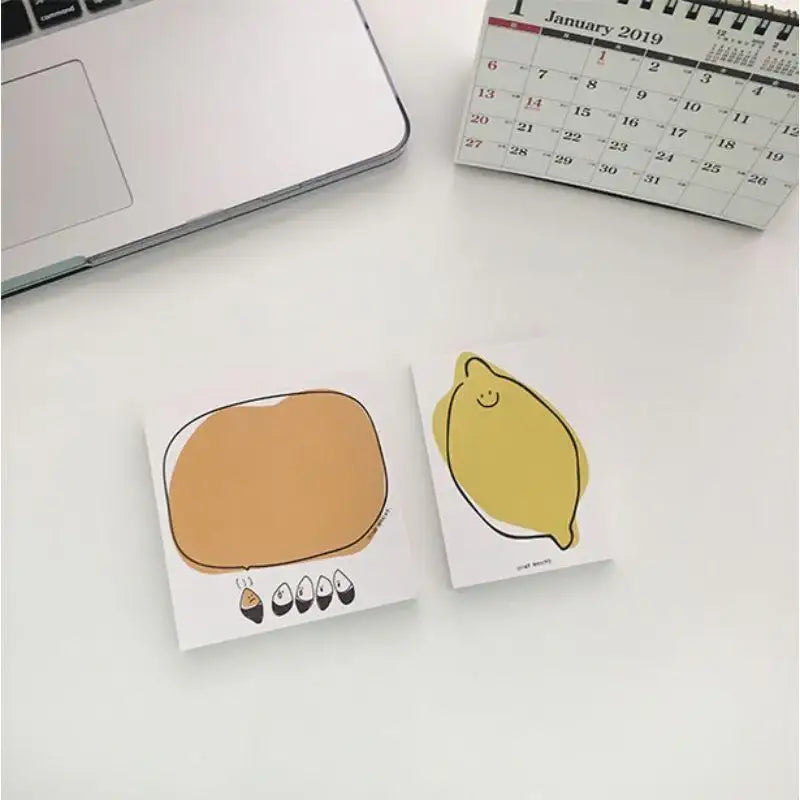 Second Morning - Rice Cake Memo Paper - Second Morning - Memo Paper - Harumio