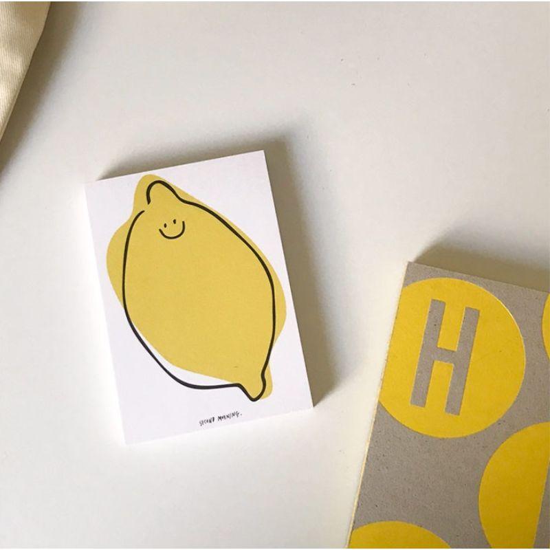 Second Morning - Rice Cake Memo Paper