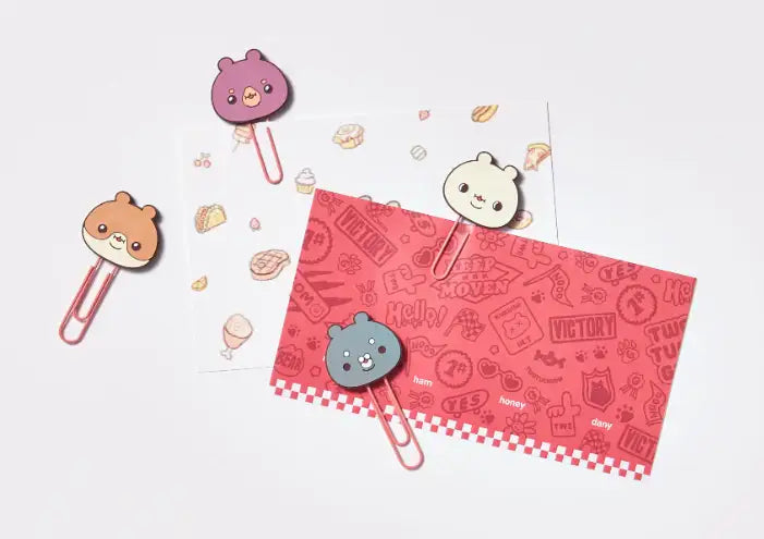 TWOTUCKGOM x Monsta X - Paper Clips - TWOTUCKGOM - Stationery - Harumio