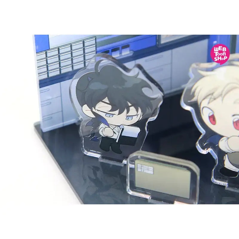 Tentacle Recipe - Acrylic Diorama - Webtoon Shop - Acrylic Stand - Harumio