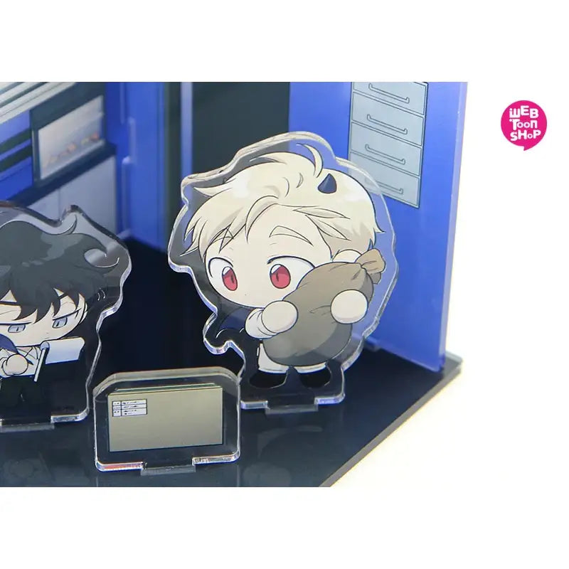 Tentacle Recipe - Acrylic Diorama - Webtoon Shop - Acrylic Stand - Harumio