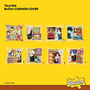 NARA HOME DECO x BT21- TinyTAN Butter Square Cushion Cover - NARA HOME DECO - Home & Living - Harumio