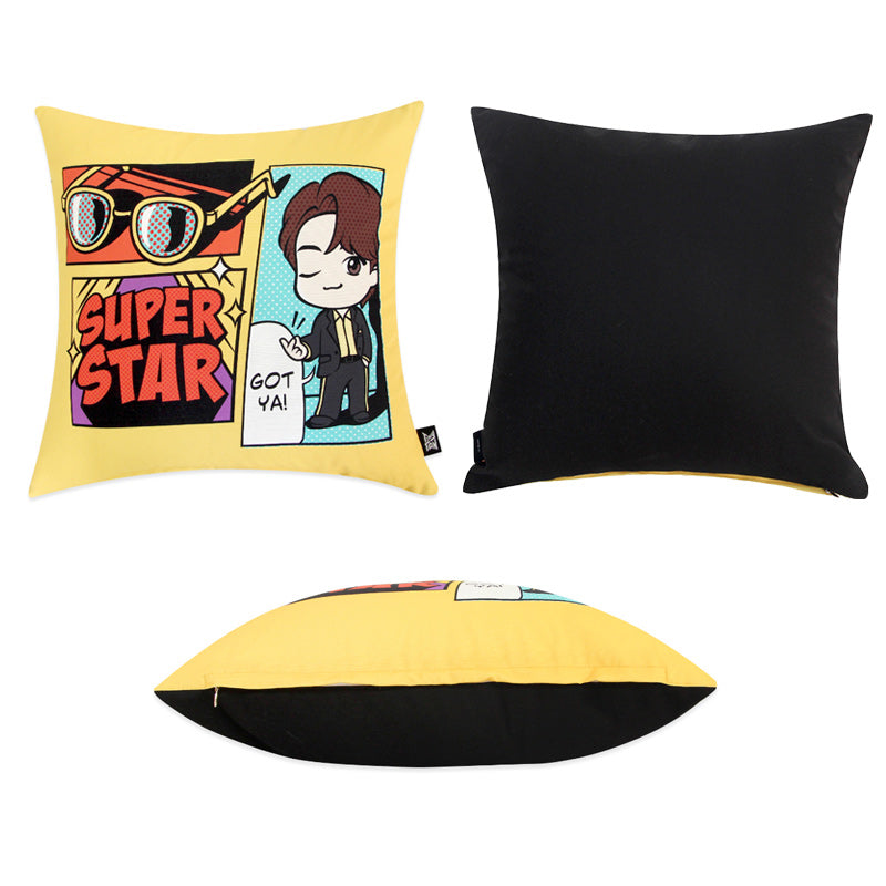 NARA HOME DECO x BT21- TinyTAN Butter Square Cushion Cover
