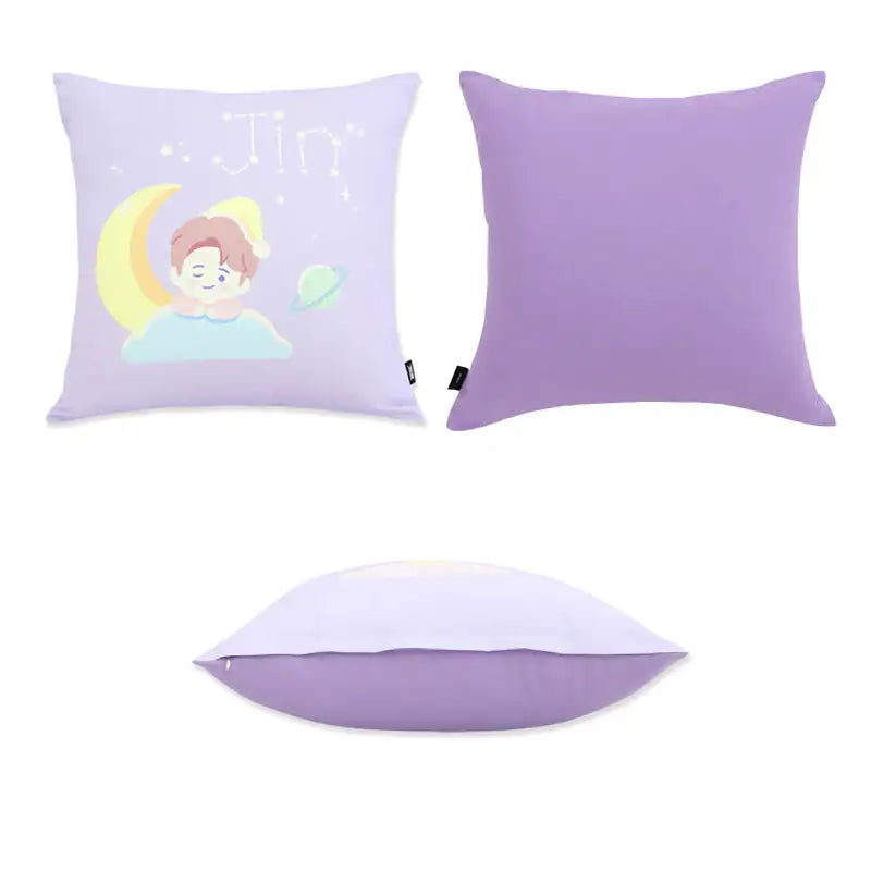 NARA HOME DECO x BT21- TinyTAN Sweet Dreams Cushion Cover - NARA HOME DECO - Pillow Cover - Harumio